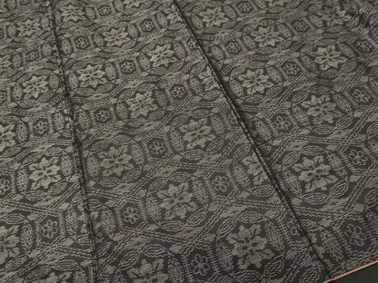 平和屋着物■本場大島紬　亀甲花文　正絹　逸品　CABI8103ev