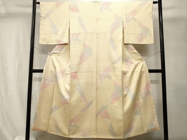 平和屋着物■上質な小紋　大小霰　寄せ小紋柄　やまと誂製　正絹　逸品　CABI8146ev