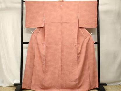 平和屋着物■上質な小紋　霞文　正絹　逸品　CABI8160ev