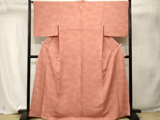平和屋着物■上質な小紋　霞文　正絹　逸品　CABI8160ev