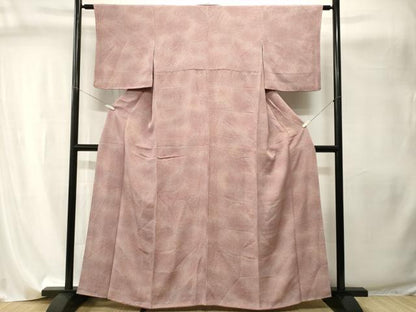 平和屋着物■上質な小紋　霞文　暈し染め　正絹　逸品　CABI8167ev