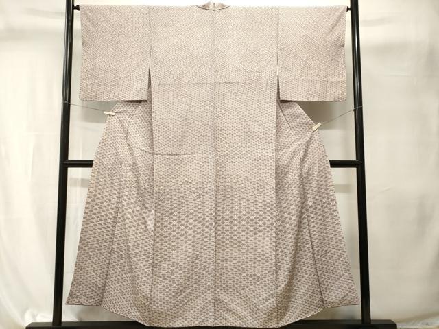 平和屋着物■豪華色留袖　江戸小紋　花菱文　鮫小紋柄　正絹　逸品　CABI8177ev
