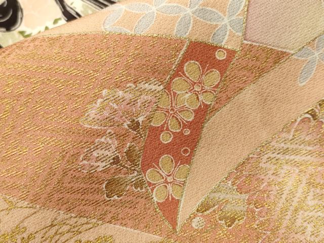 平和屋着物■豪華色留袖　作家物　十二単花文　暈し染め　金彩　正絹　逸品　CABI8185ev