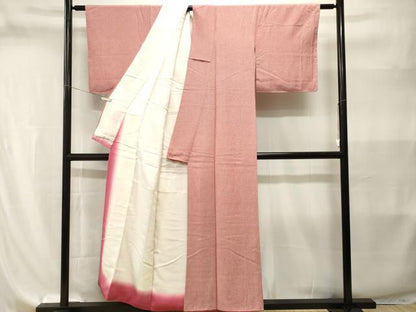 平和屋着物■江戸小紋　幾何学文　正絹　逸品　CABI8201ev
