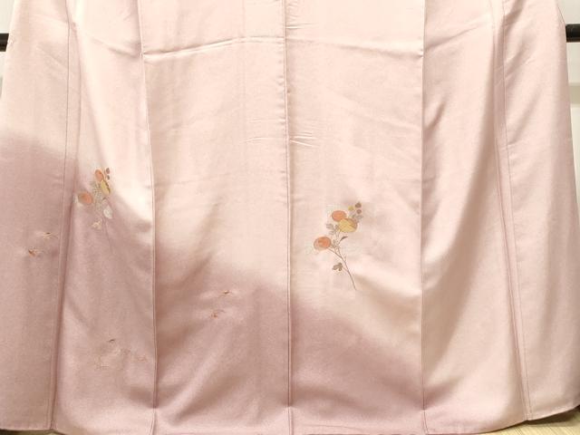 平和屋着物■訪問着　総刺繍　万寿菊　吹き寄せ文　暈し染め　金糸　正絹　逸品　CABI8206ev
