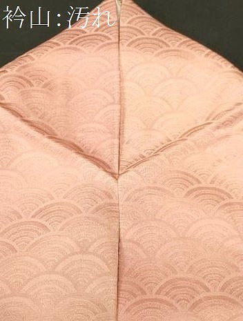 平和屋着物■上質な小紋　霞青海波　暈し染め　正絹　逸品　CABI8207ev