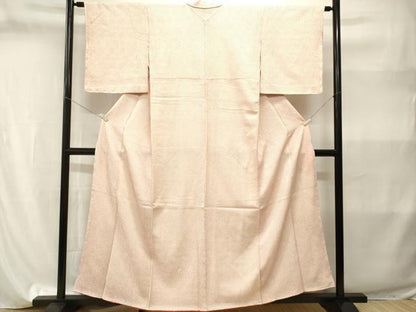 平和屋着物■大変加工の良い総絞り小紋　正絹　逸品　CABI8213ev