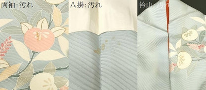 平和屋着物■豪華振袖　作家物　駒刺繍　秋日万幕　草花文　金銀彩　正絹　逸品　CABI8222ev