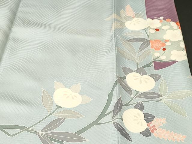 平和屋着物■豪華振袖　作家物　駒刺繍　秋日万幕　草花文　金銀彩　正絹　逸品　CABI8222ev