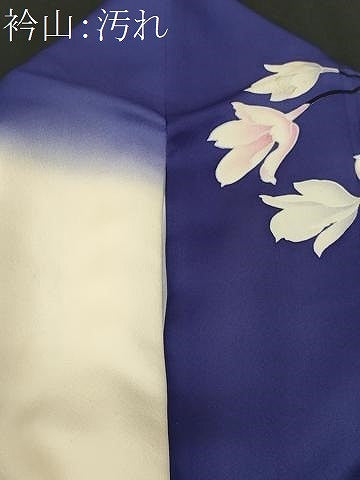 平和屋着物■豪華振袖　刺繍　枝花文　暈し染め　正絹　逸品　CABI8229ev