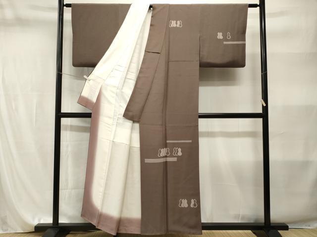 平和屋着物■訪問着　瓢箪　正絹　逸品　CABI8235ev