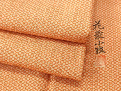 平和屋着物■江戸小紋　花菱文　正絹　逸品　CABI8247ev
