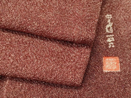 平和屋着物■江戸小紋　作家物　極小鮫小紋柄　正絹　逸品　CABI8251ev