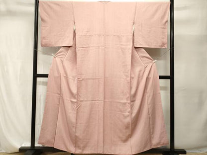 平和屋着物■江戸小紋　竹縞　正絹　逸品　CABI8253ev