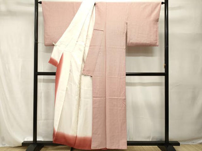 平和屋着物■江戸小紋　竹縞　正絹　逸品　CABI8253ev