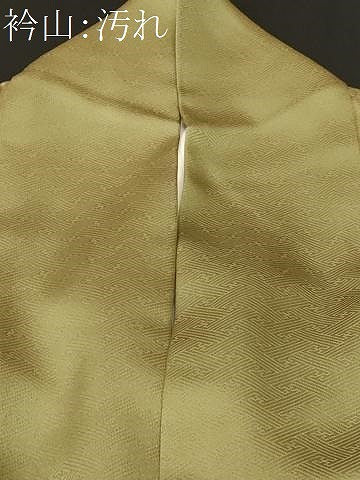 平和屋着物■豪華色留袖　駒刺繍　立波群鶴文　金銀糸　正絹　逸品　CABI8254ev