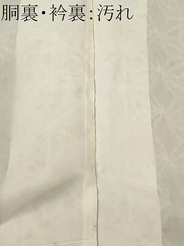 平和屋着物■上質な紬　麻の葉文様　正絹　逸品　CABI8269ev