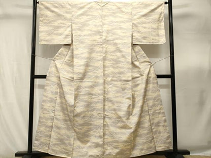 平和屋着物■本場大島紬　芒文　正絹　逸品　CABI8275ev