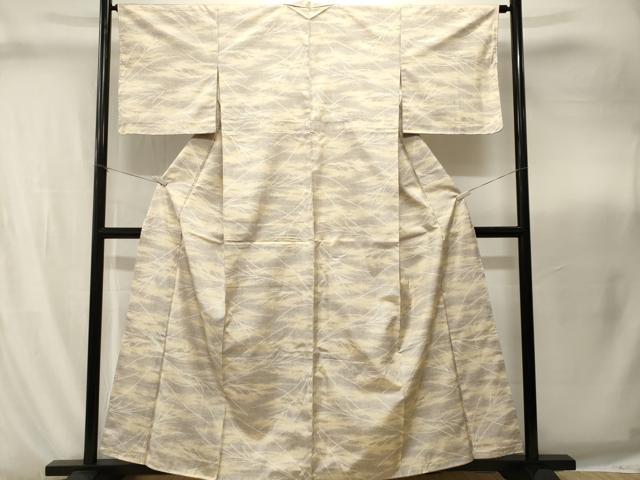 平和屋着物■本場大島紬　芒文　正絹　逸品　CABI8275ev