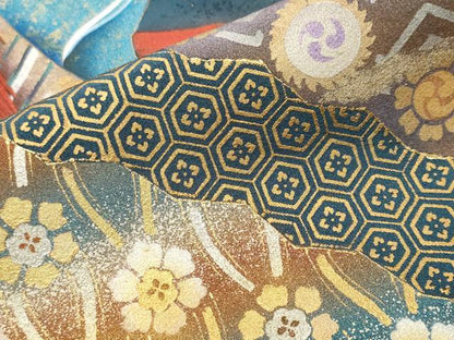平和屋着物■豪華黒留袖　作家物　歌舞伎の粋　暈し染め　金彩　正絹　逸品　CABI8279ev