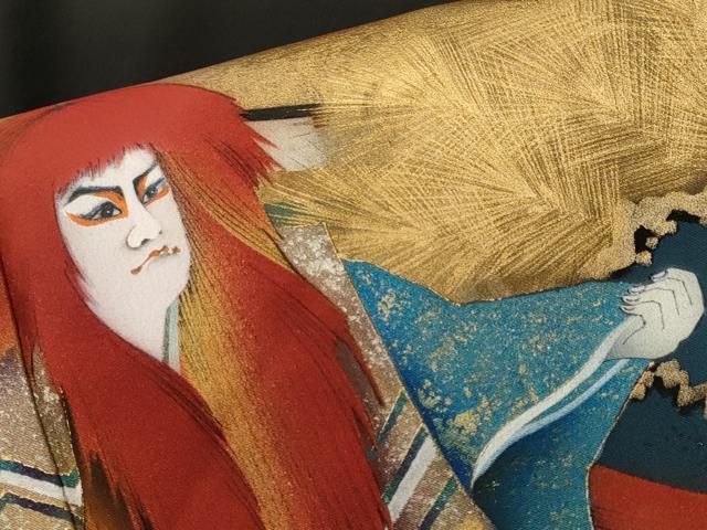 平和屋着物■豪華黒留袖　作家物　歌舞伎の粋　暈し染め　金彩　正絹　逸品　CABI8279ev