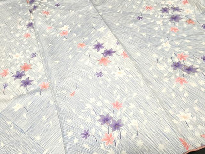 平和屋着物■上質な小紋　舞花文　金彩　正絹　逸品　CABI8286ev