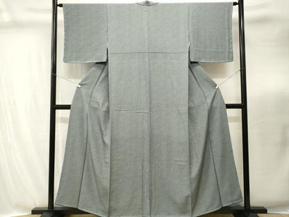 平和屋着物■上質な小紋　鹿の子文　正絹　逸品　CABI8301ev