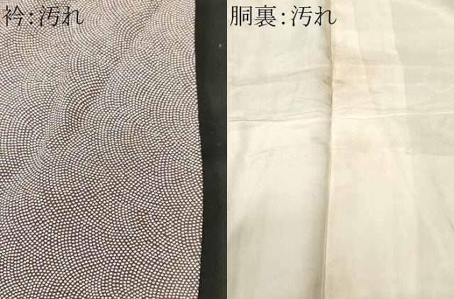 平和屋着物■江戸小紋　鮫小紋柄　正絹　逸品　CABI8331ev