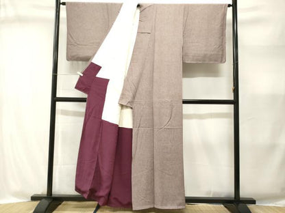 平和屋着物■江戸小紋　鮫小紋柄　正絹　逸品　CABI8331ev