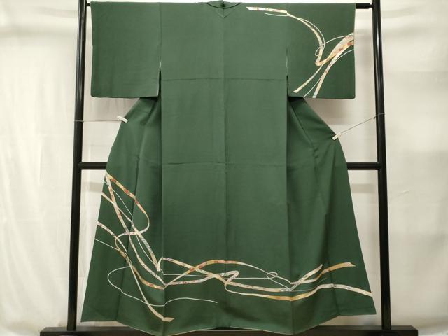 平和屋着物■訪問着　鬘帯花文　金彩　正絹　逸品　CABI8332ev