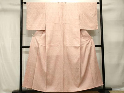 平和屋着物■大変加工の良い総絞り小紋　正絹　逸品　CABI8338ev