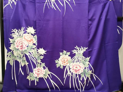平和屋着物■豪華振袖　枝花文　正絹　逸品　CABI8346ev