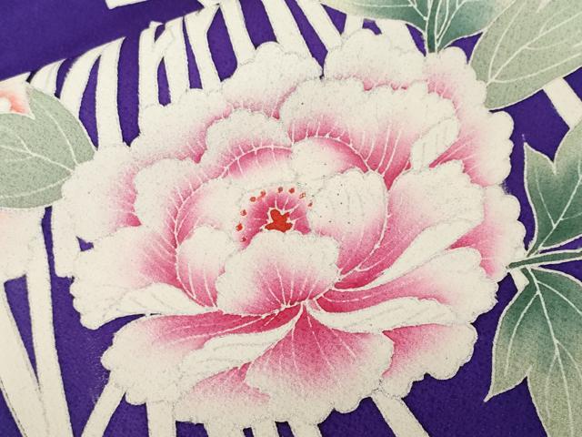 平和屋着物■豪華振袖　枝花文　正絹　逸品　CABI8346ev