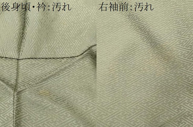 平和屋着物■訪問着　絞り　刺繍　道長地紙花文　金彩　正絹　逸品　CABI8353ev
