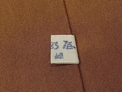 平和屋着物■上質な紬　草花文　鈴乃屋扱い　正絹　逸品　CABI8375ev