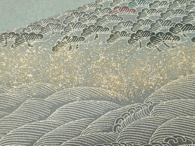 平和屋着物■訪問着　浜松文　金彩　正絹　逸品　CABI8384ev