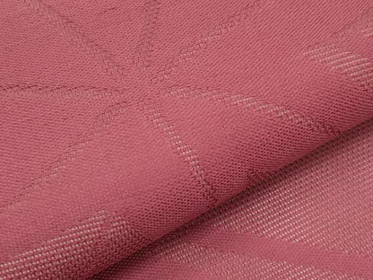 平和屋着物＊夏物　全通柄袋帯　楓文　三越扱い　今様色　正絹　逸品　CABI8403tx
