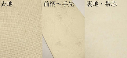 平和屋着物＊夏物　六通柄袋帯　藤花房　金銀糸　正絹　逸品　CABI8404tx