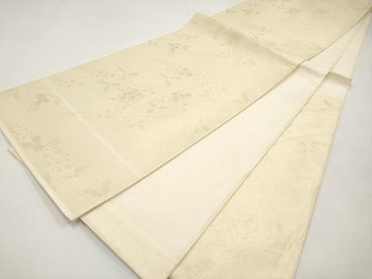 平和屋着物＊夏物　六通柄袋帯　藤花房　金銀糸　正絹　逸品　CABI8404tx