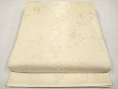 平和屋着物＊夏物　六通柄袋帯　藤花房　金銀糸　正絹　逸品　CABI8404tx