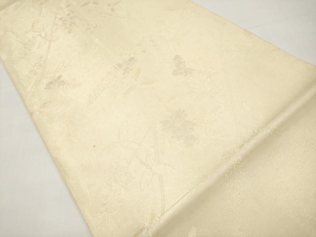 平和屋着物＊夏物　六通柄袋帯　藤花房　金銀糸　正絹　逸品　CABI8404tx