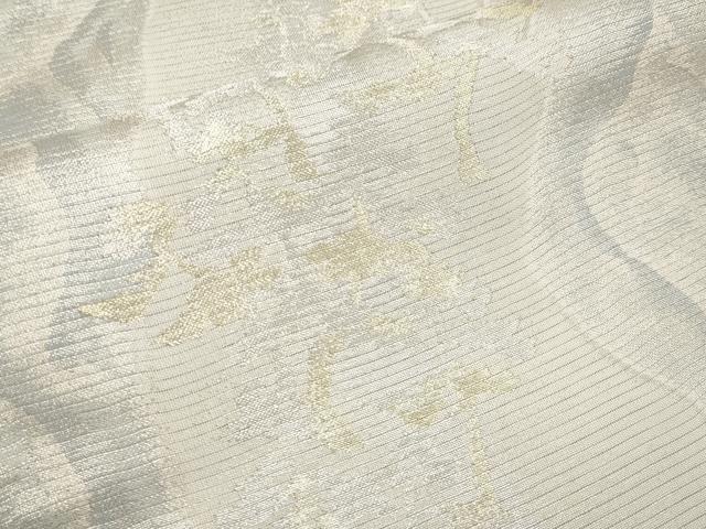 平和屋着物＊夏物　西陣　川島織物　六通柄袋帯　枝松文　金銀糸　三越扱い　正絹　逸品　CABI8409tx