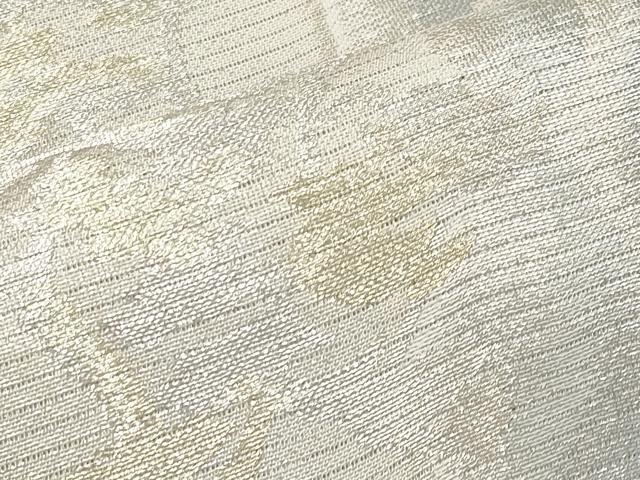 平和屋着物＊夏物　西陣　川島織物　六通柄袋帯　枝松文　金銀糸　三越扱い　正絹　逸品　CABI8409tx
