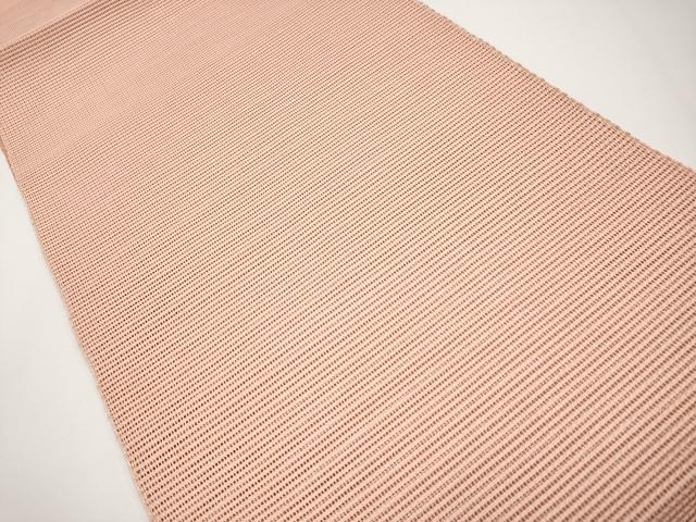 平和屋着物＊夏物　八寸名古屋帯　一斤染色　銀糸　松坂屋扱い　正絹　逸品　CABI8433tx