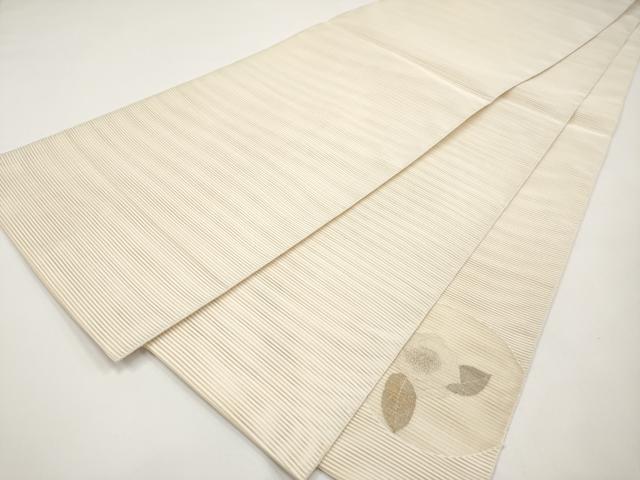 平和屋着物＊夏物　太鼓柄袋帯　絽綴れ　花丸文　金銀糸　正絹　逸品　CABI8448tx