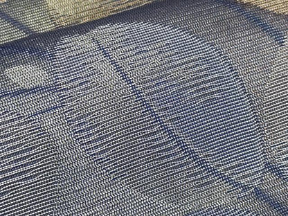 平和屋着物＊夏物　九寸開き名古屋帯　萩文　金銀糸　正絹　逸品　CABI8453tx