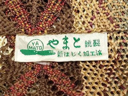 平和屋着物＊夏物　八寸名古屋帯　組織　刺繍　笹竹文　金糸　やまと誂製　正絹　逸品　CABI8470tx