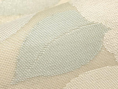 平和屋着物＊夏物　六通柄袋帯　流水枝花文　銀糸　正絹　逸品　CABI8475tx