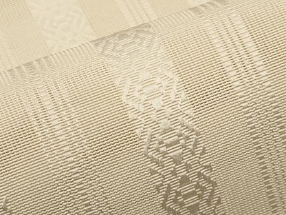 平和屋着物＊夏物　本場筑前博多織　八寸名古屋帯　紗献上　練色　正絹　逸品　CABI8500tx