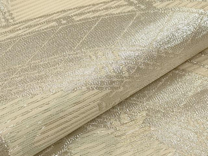 平和屋着物＊夏物　六通柄袋帯　渡り橋舞葉文　金銀糸　正絹　逸品　CABI8519tx